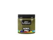 Load image into Gallery viewer, acrylic paint art kompozit, 430ml, professional artist colours olive
