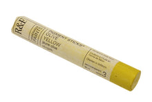 Load image into Gallery viewer, r &amp; f pigment sticks 38 ml olive yellow
