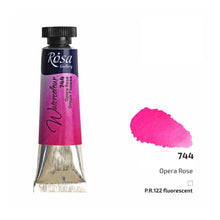 Load image into Gallery viewer, watercolour paint tubes 10ml, professional rosa gallery, clear &amp; vibrant colors opera rose
