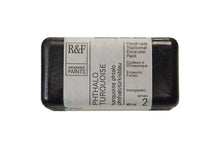 Load image into Gallery viewer, r &amp; f encaustic paints 40 ml phthalo turquoise
