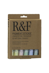 r&f pigment sticks sets chromatic tones set
