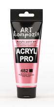 Load image into Gallery viewer, acrylic paint art kompozit, 75ml, 60 professional artist colours pink peach
