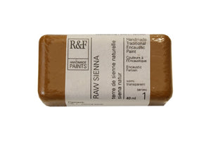 r & f encaustic paints 40 ml raw sienna