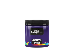 acrylic paint art kompozit, 430ml, professional artist colours ultramarine violet