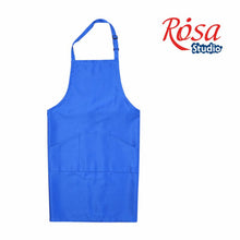 Load image into Gallery viewer, apron for artists, adult size, several colors available, machine washable blue
