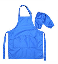 Load image into Gallery viewer, apron for children with sleeves, several colors available, machine washable
