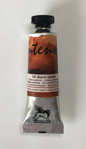 renesans intense-water watercolours tube 15 ml burnt umber
