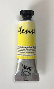 renesans intense-water watercolours tube 15 ml cadmium yellow deep