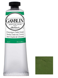 gamblin artist grade oil colors 37ml tubes chromium oxide green #3