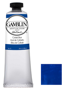 gamblin artist grade oil colors 37ml tubes cobalt blue #5