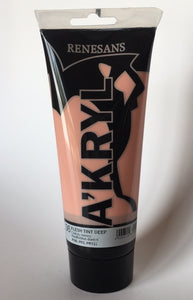 acrylic paint renesans a´kryl 200 ml flesh tint deep