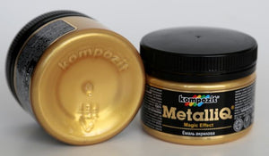 metalliq acrylic enamel, metallic colours 100g