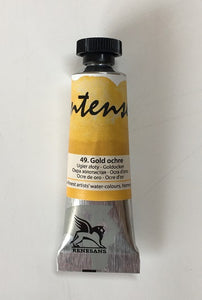 renesans intense-water watercolours tube 15 ml gold ochre