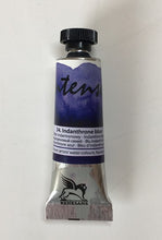 Load image into Gallery viewer, renesans intense-water watercolours tube 15 ml indanthrone blue

