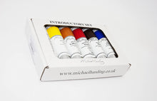 Load image into Gallery viewer, michael harding handmade oil paint sets introductoryset 6 x 40 ml
