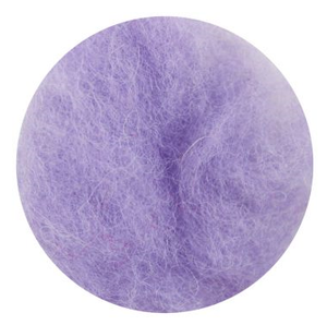 wool felting, roving, needle, natural fibers, rosa talent, 33 colours, 10 grams lavender