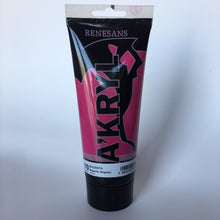 Load image into Gallery viewer, acrylic paint renesans a´kryl 200 ml magenta (primary)
