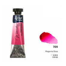 Load image into Gallery viewer, watercolour paint tubes 10ml, professional rosa gallery, clear &amp; vibrant colors
