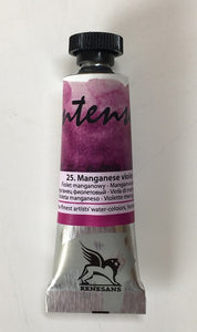 renesans intense-water watercolours tube 15 ml manganese violet