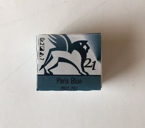 renesans watercolours aquarelle half pan 1,5 ml paris blue