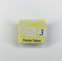 Load image into Gallery viewer, renesans watercolours aquarelle half pan 1,5 ml persian yellow
