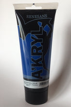 Load image into Gallery viewer, acrylic paint renesans a´kryl 200 ml phthalo blue (primary)
