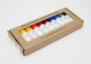 michael harding handmade oil paint sets plein air - master set 10 x 40 ml