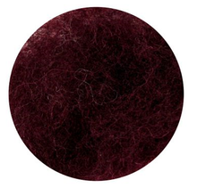 Load image into Gallery viewer, wool felting, roving, needle, natural fibers, rosa talent, 33 colours, 10 grams plum
