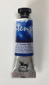 renesans intense-water watercolours tube 15 ml prussian blue