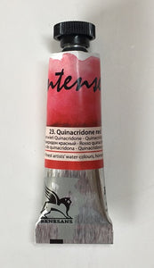 renesans intense-water watercolours tube 15 ml quinacridone red