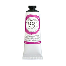 Load image into Gallery viewer, gamblin 1980 oil colors 37ml tubes quinacridone violet #3
