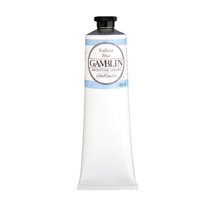 gamblin artist grade oil colors 150ml tubes radiant blue