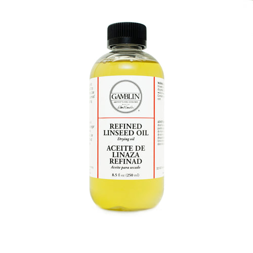 gamblin refined linseed oil