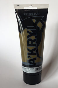 acrylic paint renesans a´kryl 200 ml renesans green