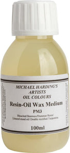 michael harding resin oil wax medium
