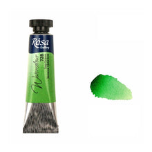 Load image into Gallery viewer, watercolour paint tubes 10ml, professional rosa gallery, clear &amp; vibrant colors sap green
