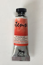 Load image into Gallery viewer, renesans intense-water watercolours tube 15 ml scarlet red
