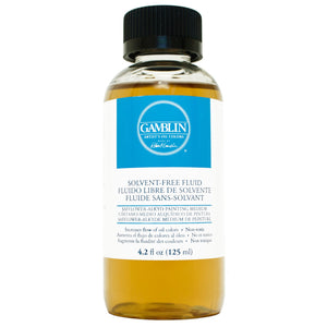 gamblin solvent free fluid medium 4.2fl oz (125ml)