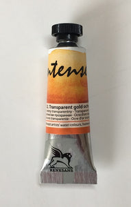 renesans intense-water watercolours tube 15 ml transparent gold ochre