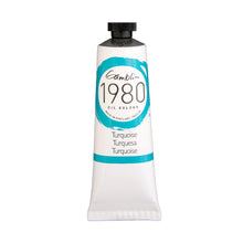 Load image into Gallery viewer, gamblin 1980 oil colors 37ml tubes turquoise

