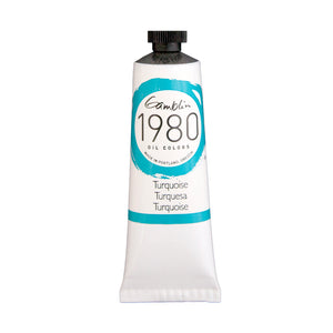 gamblin 1980 oil colors 37ml tubes turquoise