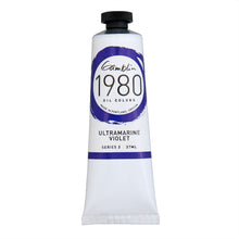 Load image into Gallery viewer, gamblin 1980 oil colors 37ml tubes ultramarine violet #2
