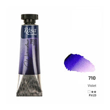 Load image into Gallery viewer, watercolour paint tubes 10ml, professional rosa gallery, clear &amp; vibrant colors violet
