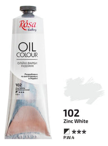 oil paint 100 ml tubes rosa gallery, professional artist colors, several colors